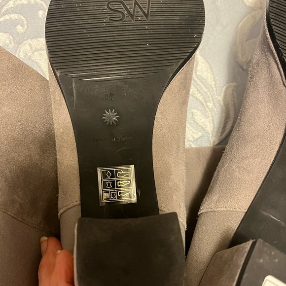 Stuart Weitzman Gray Knee/Riding Boots - Picture 13 of 14